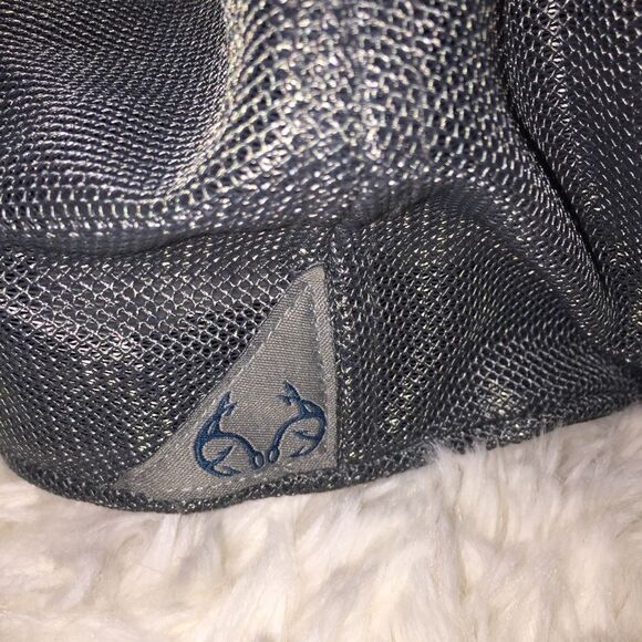 RealTree Fishing Hat Stretch Small Medium Blue Gray - Picture 5 of 7